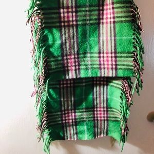 360 Cashmere Accessories - Burberry style print cashmere scarf, soft & long 360 Cashmere Accessories - Burberry style print cashmere scarf, soft & long